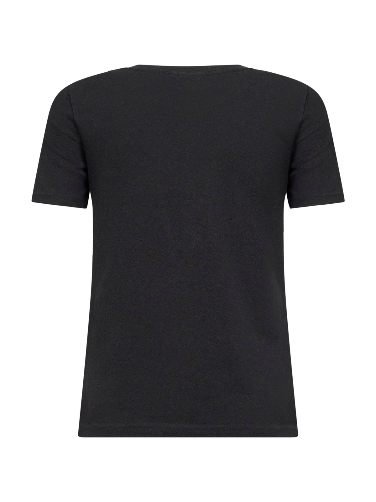 Chloé Women Black Organic Jersey Logo Baby-Fit T-Shirt