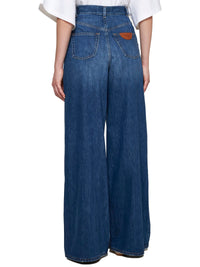 Chloé Women Wide-Leg Denim Jeans