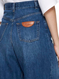 Chloé Women Wide-Leg Denim Jeans