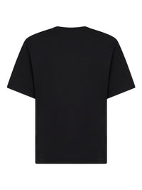Dolce & Gabbana Men Black Jersey Logo T-Shirt