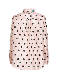 Fendi Women Pink Printed Silk Taffeta Shirt
