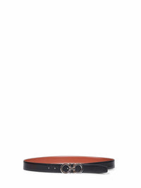 Ferragamo Men Two-Tone Gancini Reversible Belt