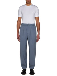 Giorgio Armani Men Icon Crew Neck T-Shirt In Stretch Viscose Jersey