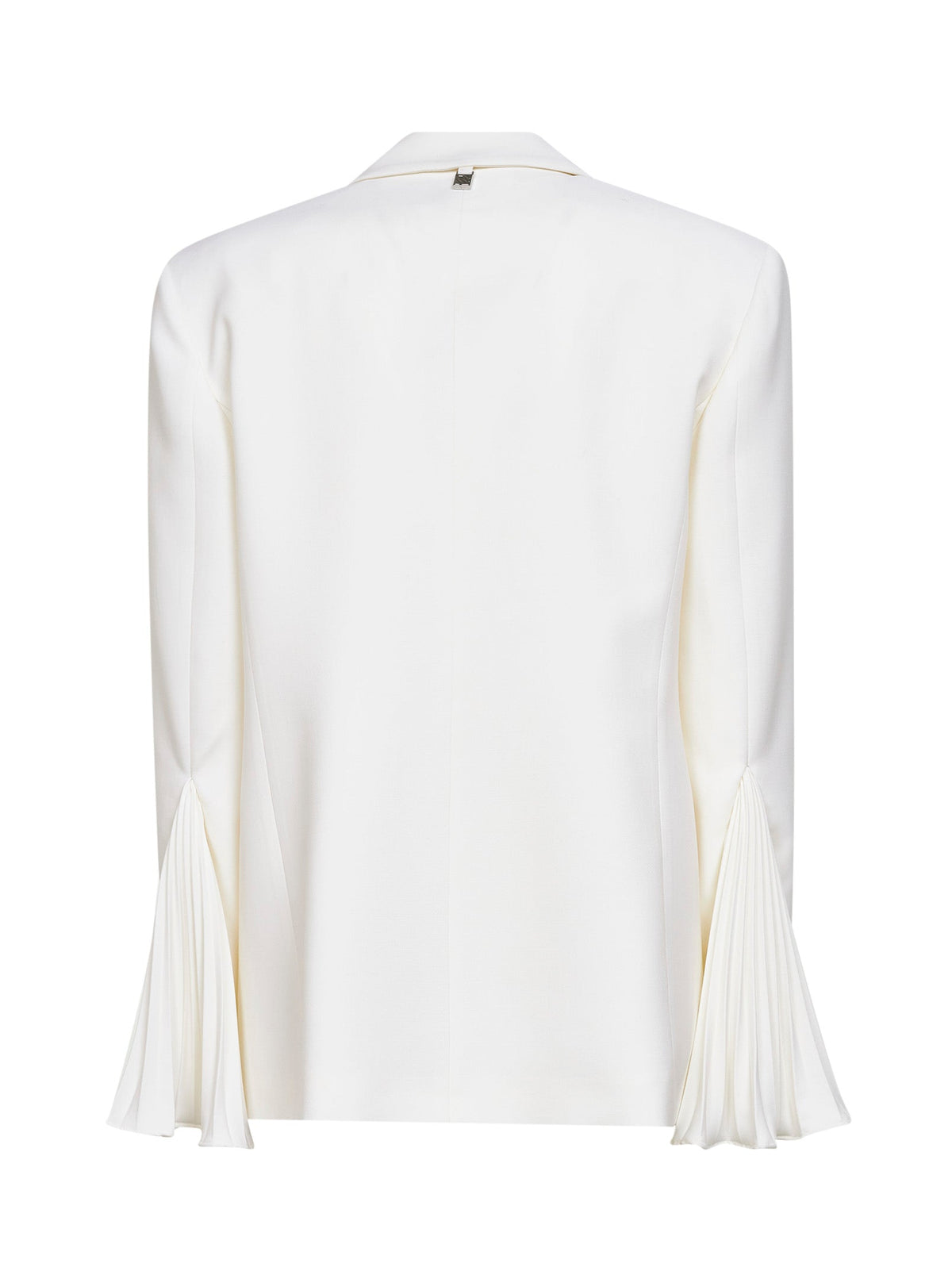 Giuseppe Di Morabito Women White Virgin Wool Double-Breasted Blazer