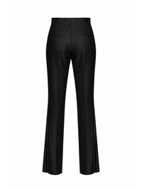 Giuseppe Di Morabito Women Black Virgin Wool Flared Trousers