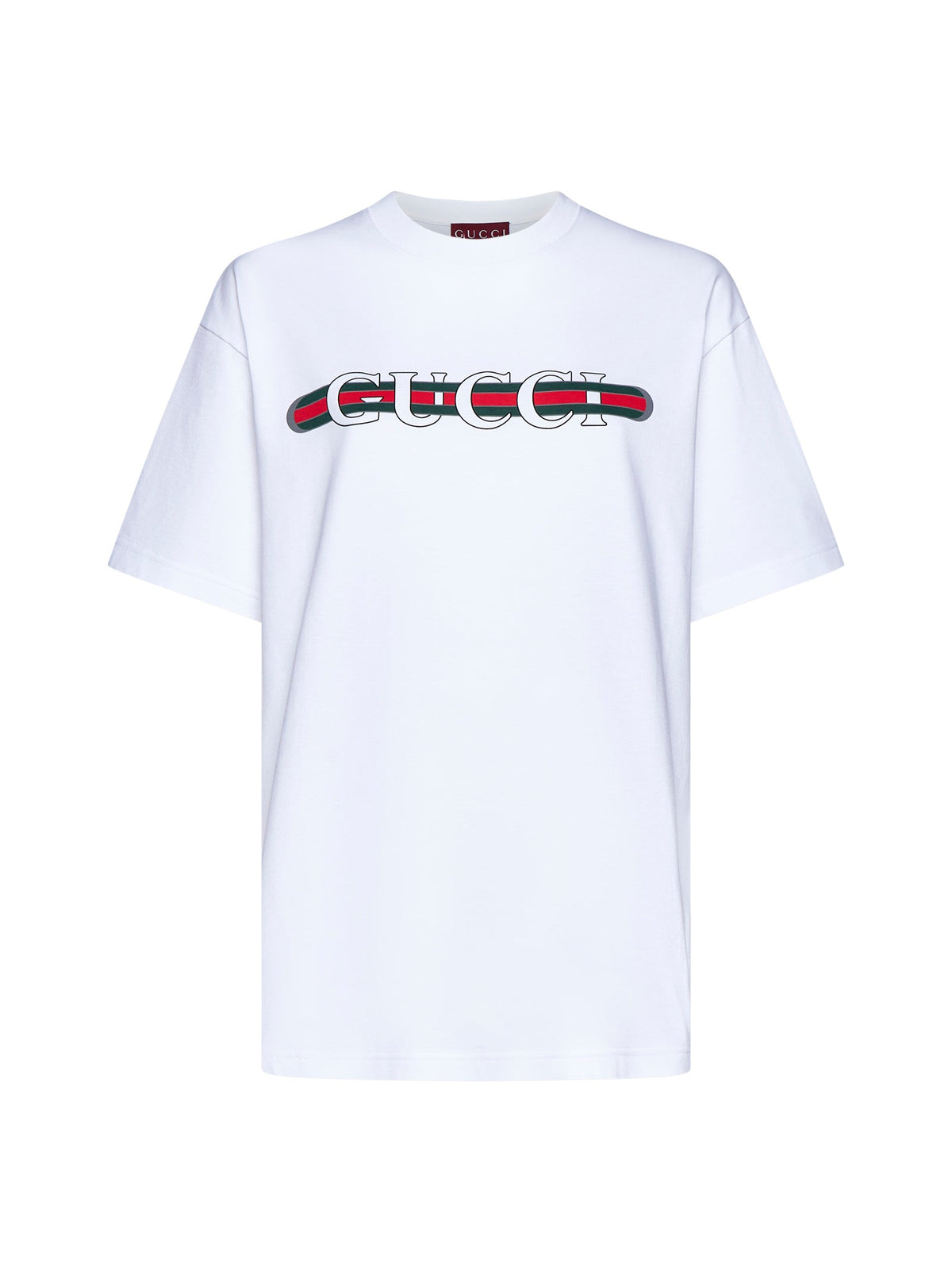 Gucci Women Printed Cotton Jersey T-Shirt