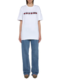 Gucci Women Printed Cotton Jersey T-Shirt