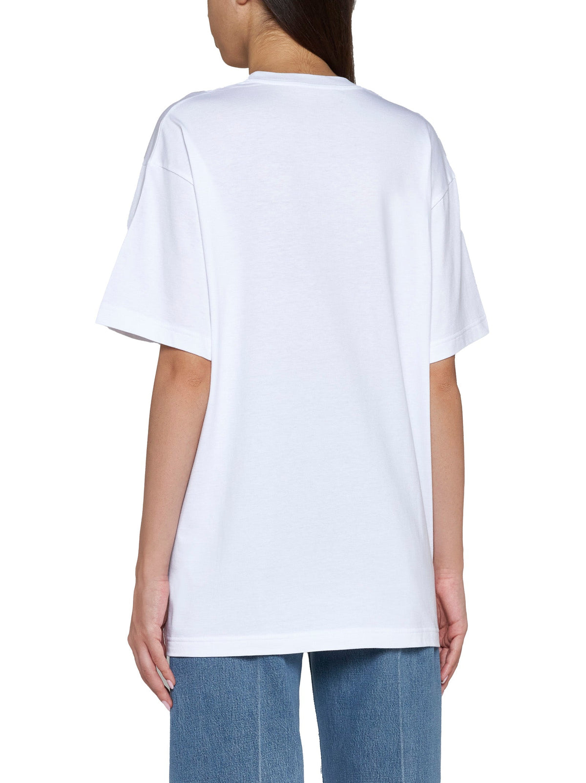 Gucci Women Printed Cotton Jersey T-Shirt