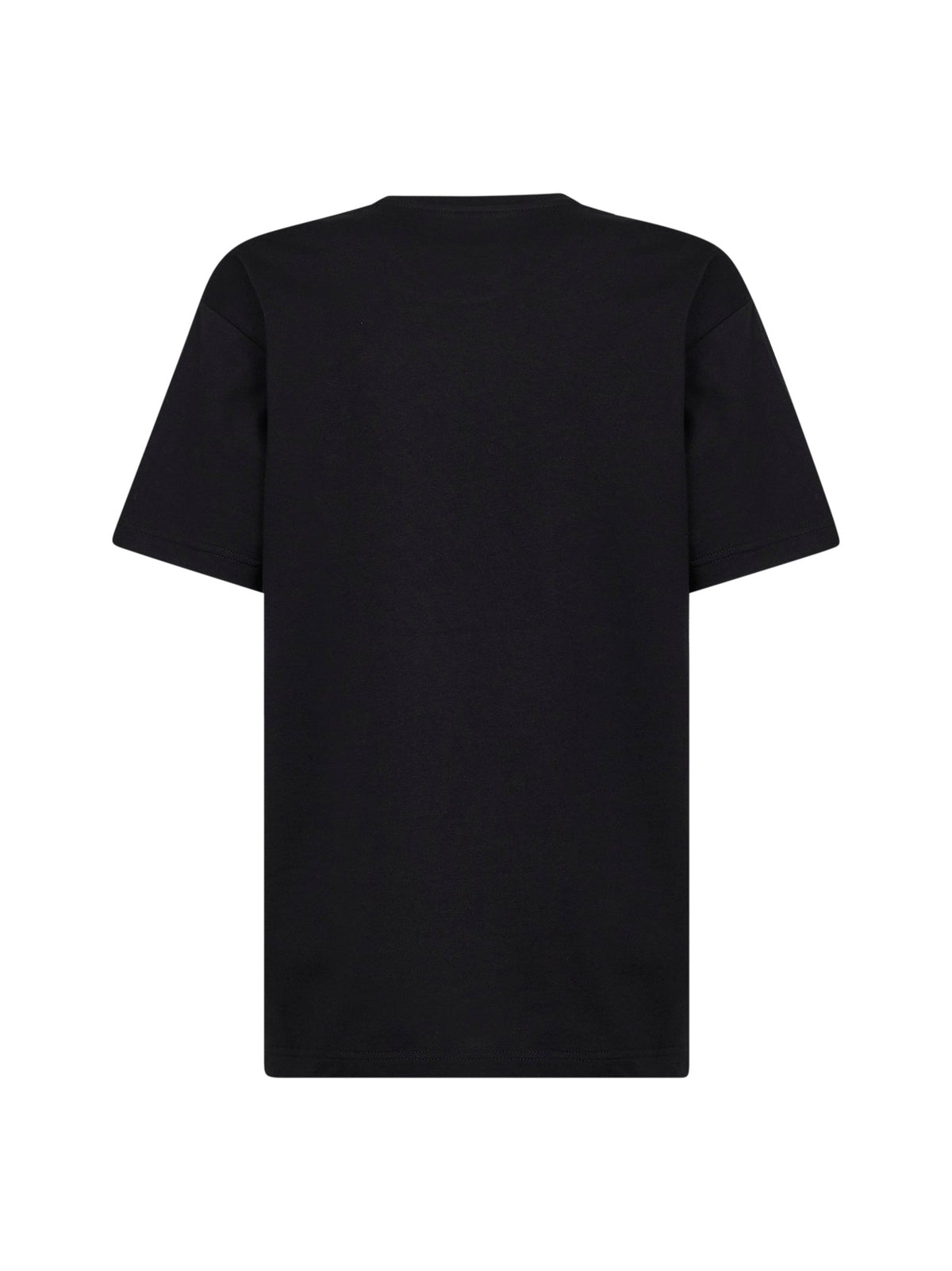 Gucci Women Black Cotton Jersey Embroidered T-Shirt
