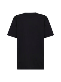 Gucci Women Black Cotton Jersey Embroidered T-Shirt