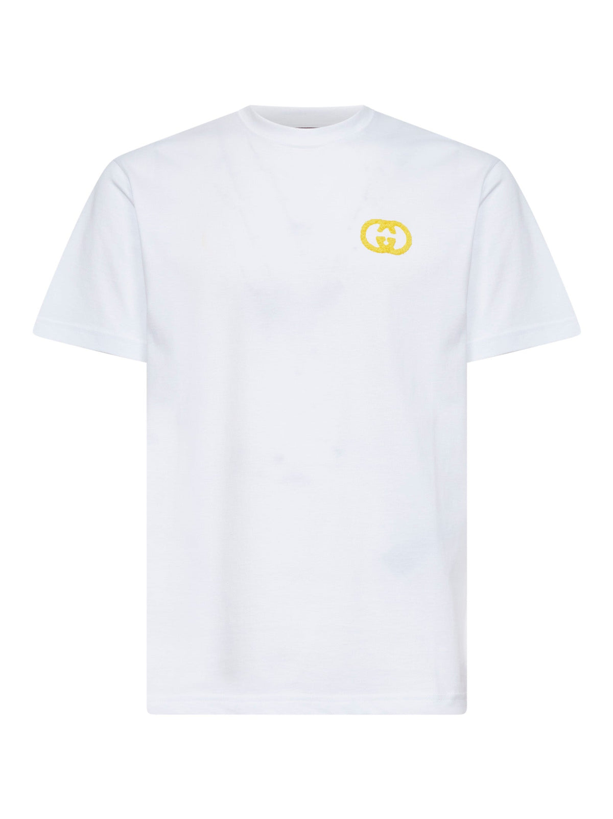 Gucci Women White Medium Cotton Jersey T-Shirt