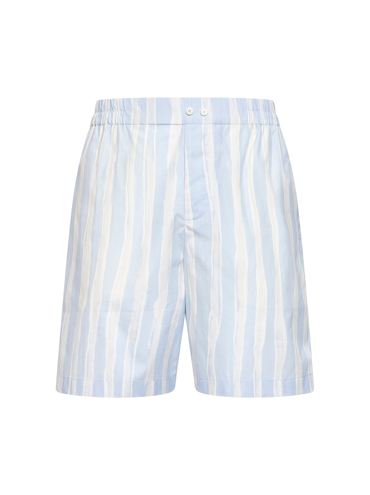 Jacquemus Men Striped Gouache-Printed The Caleçon Boxer Shorts