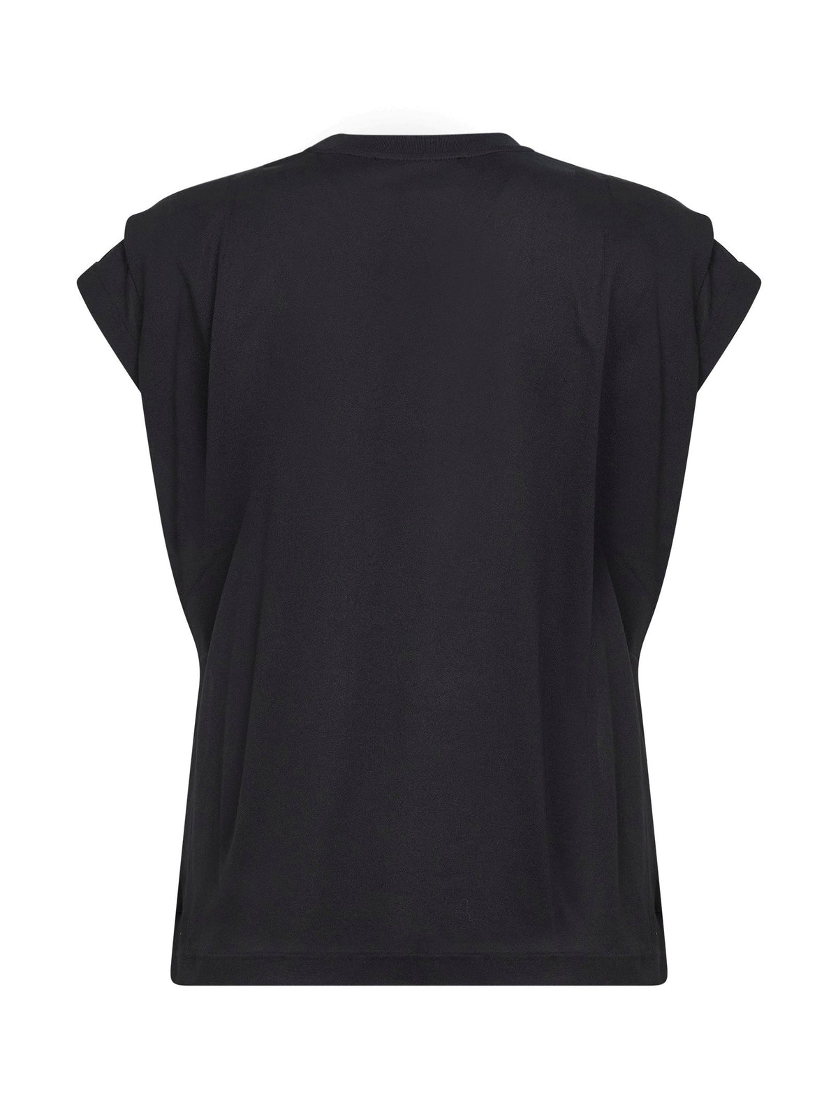 Jacquemus Women Black Paper-Effect Jersey The Ventadou Boxy Tank Top
