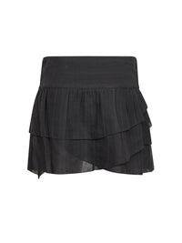 Marant Etoile Women Black Gauze Dejha Mini Skirt