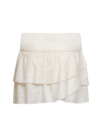 Marant Etoile Women Ecru Gauze Dejha Mini Skirt