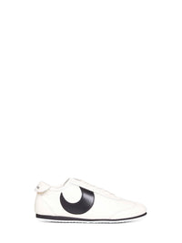 Marine Serre Women White Matte Leather Ms Astra Sneakers