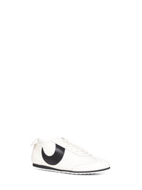 Marine Serre Women White Matte Leather Ms Astra Sneakers