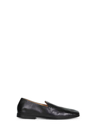 Marsell Men Black Smooth Leather Loafers
