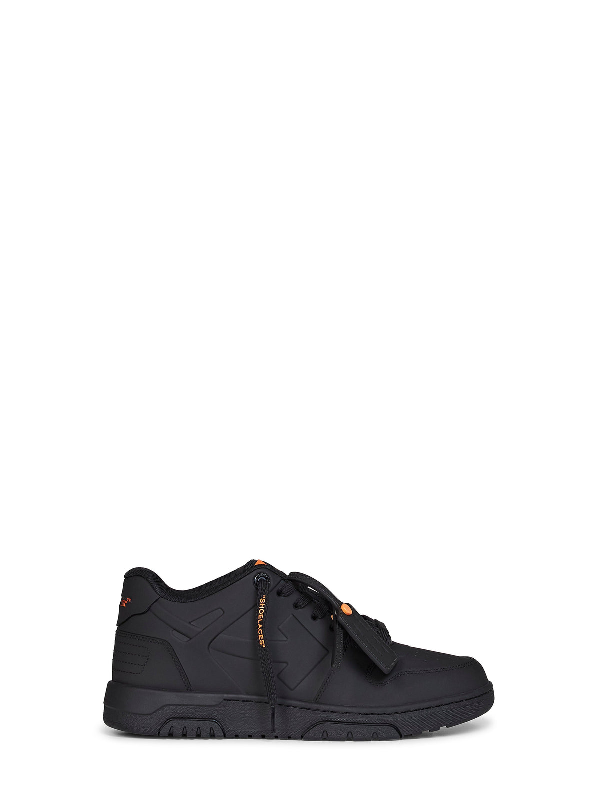 Off White Men Black Out Of Office Molded Sneakers