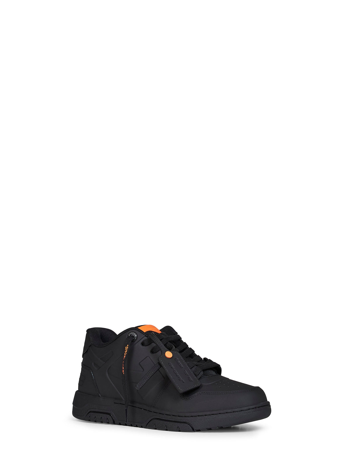 Off White Men Black Out Of Office Molded Sneakers