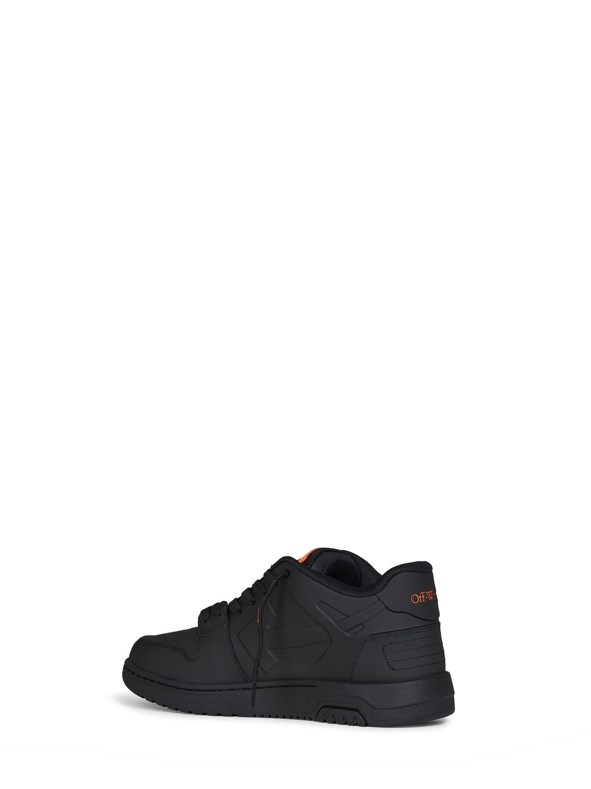 Off White Men Black Out Of Office Molded Sneakers