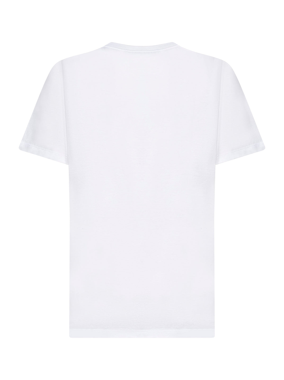 Prada Abbigliamento Women White Jersey Logo T-Shirt