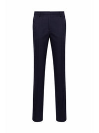 Prada Abbigliamento Women Blue Cotton Chino Straight Trousers