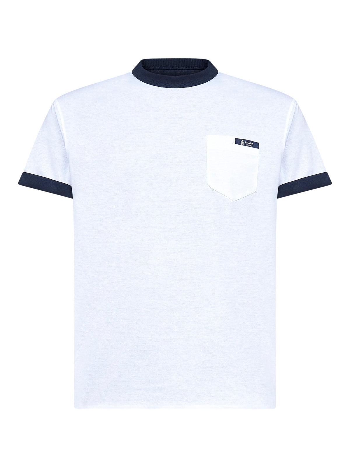 Prada Abbigliamento Men Reversible Cotton T-Shirt