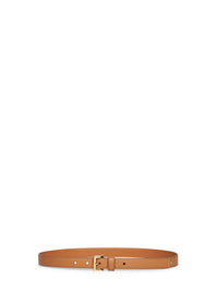 Prada Accessori Pelletteria Women Caramel Saffiano Leather Belt