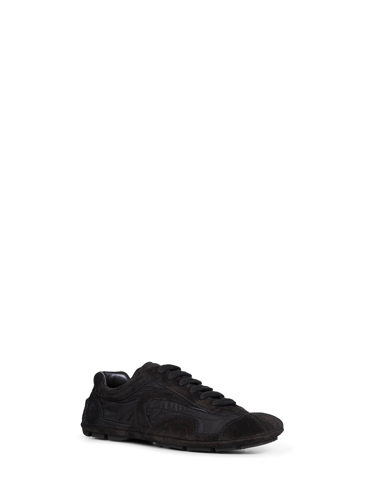 Prada Calzature Men Black Montecarlo Re-Edition 2005 Sneakers