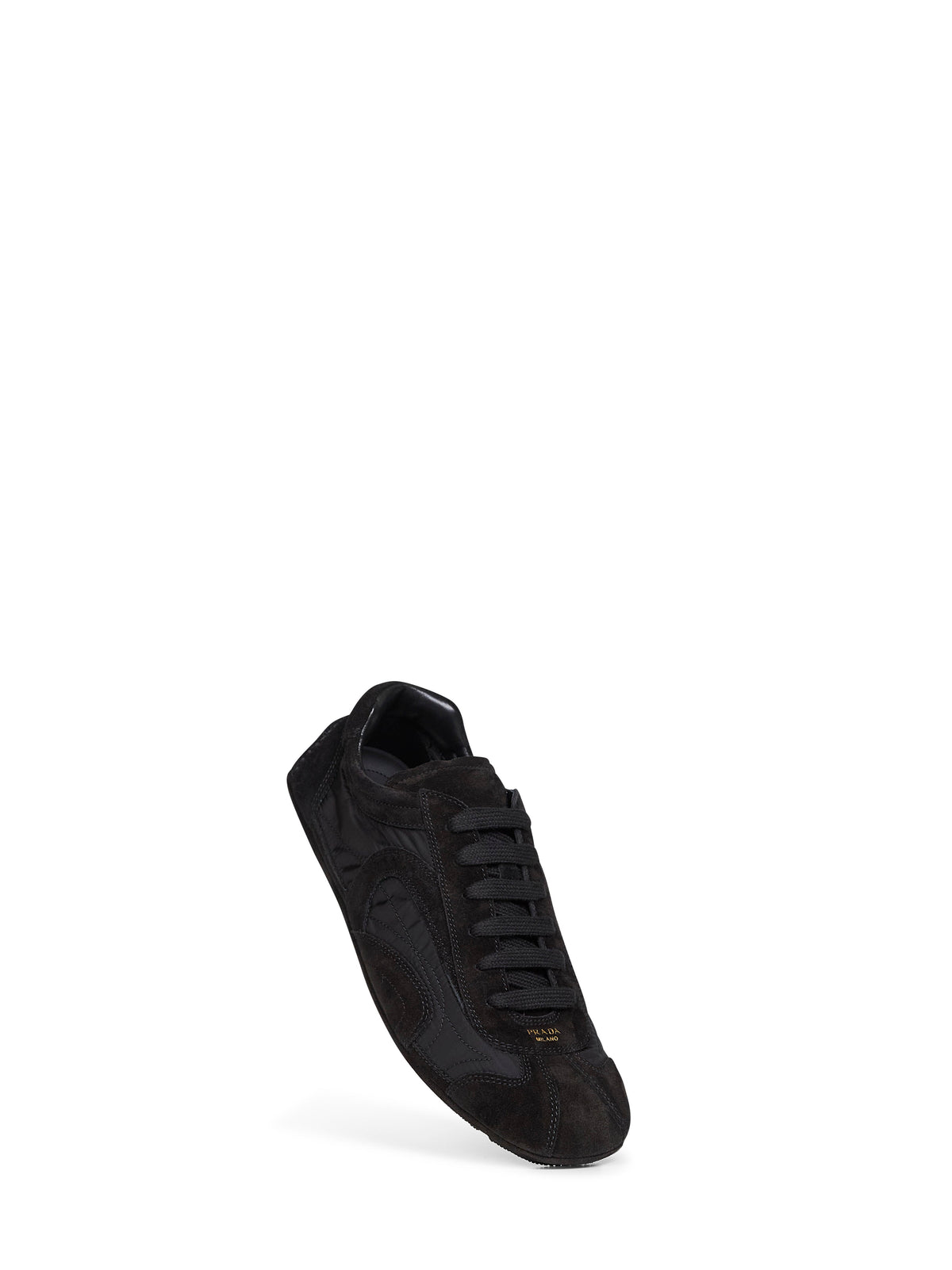 Prada Calzature Men Black Montecarlo Re-Edition 2005 Sneakers