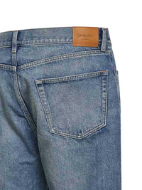 SAINT LAURENT Saint Laurent Men Blue Cotton Denim Mick Long Jeans
