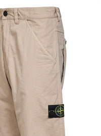 STONE ISLAND Stone Island Men Desert Ripstop Straight-Leg Trousers