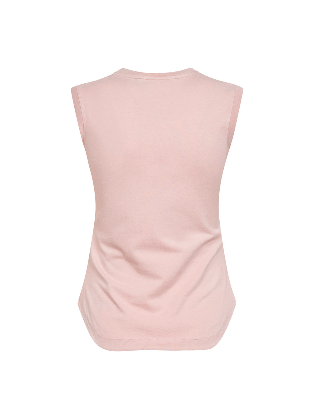 The Attico Women Rose Cotton Jersey "Reese" Tank Top