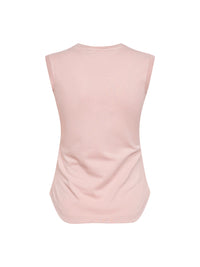 The Attico Women Rose Cotton Jersey "Reese" Tank Top