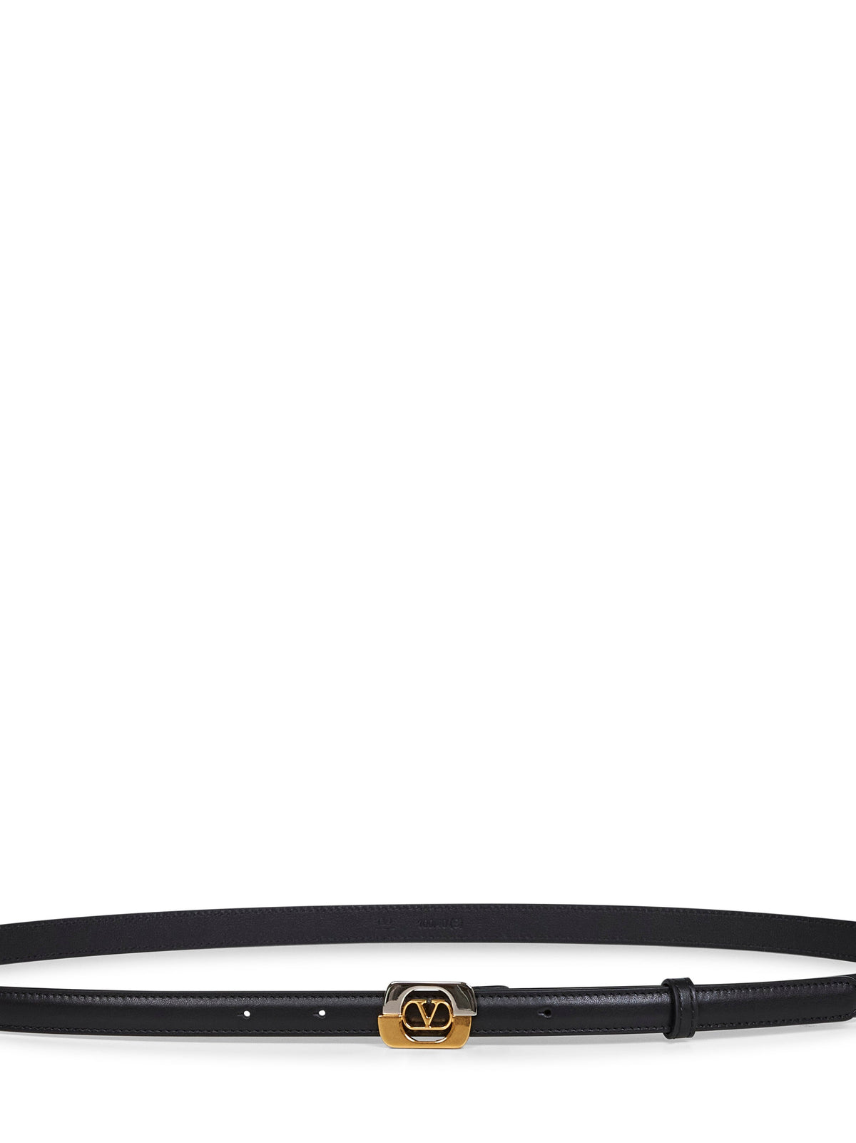 Valentino Garavani Men Black Valentino Garavani Vlogo Signature Belt