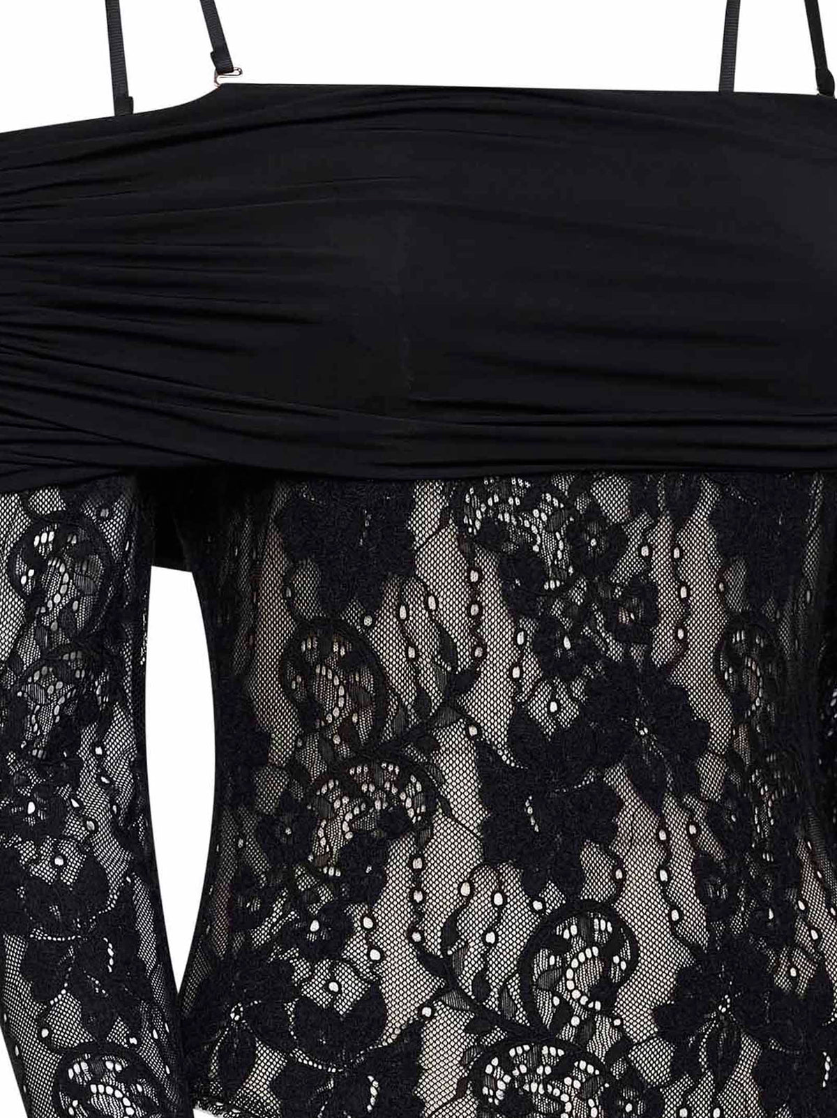 Zimmermann Women Black Lace Rebellion Bodysuit