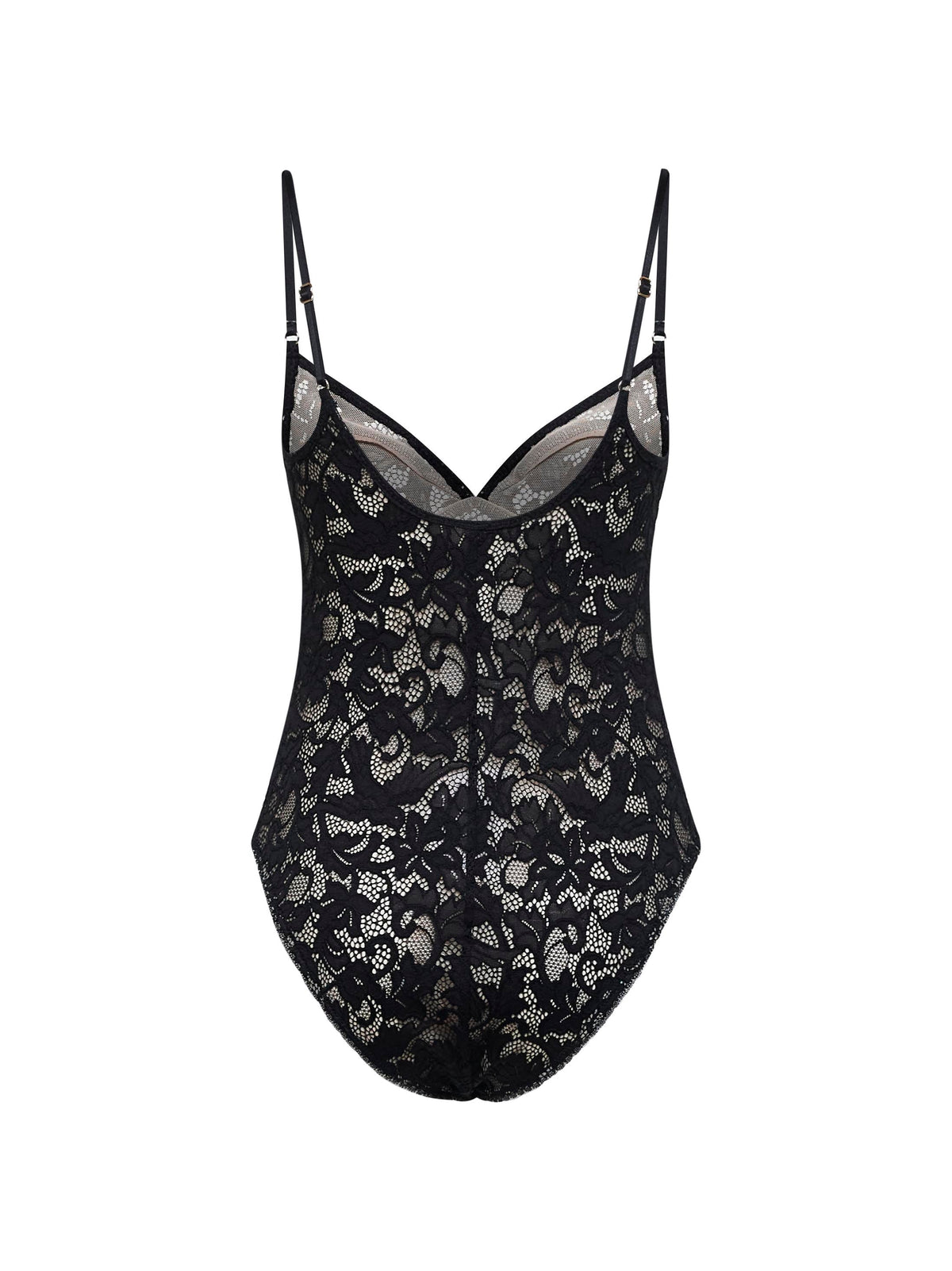 Zimmermann Women Black Lace Sleeveless Bodysuit