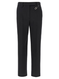 Prada Women Brooch Pants