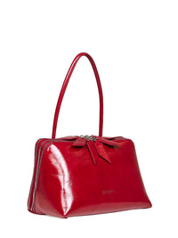 The Attico Women Deep Red "L'altra Di Milano" Shoulder Bag