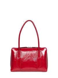 The Attico Women Deep Red "L'altra Di Milano" Shoulder Bag