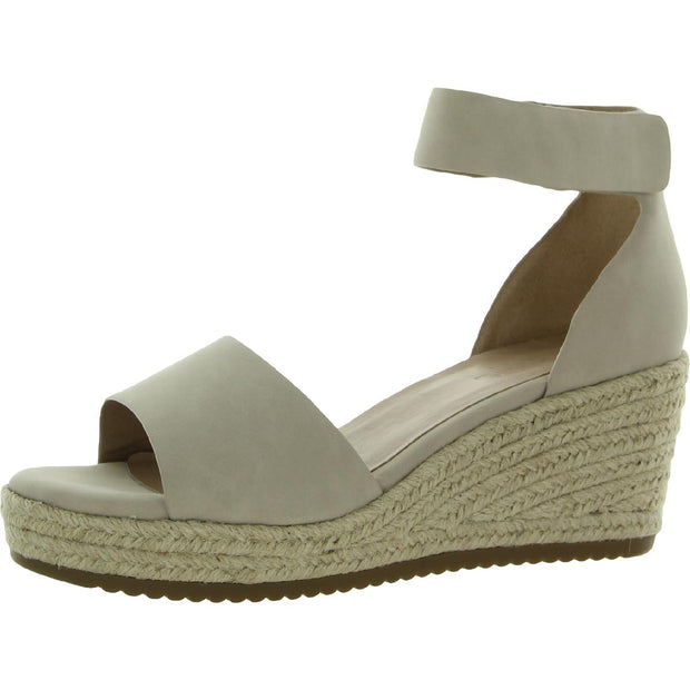 Oakley Womens Buckle Espadrille Wedge Sandals