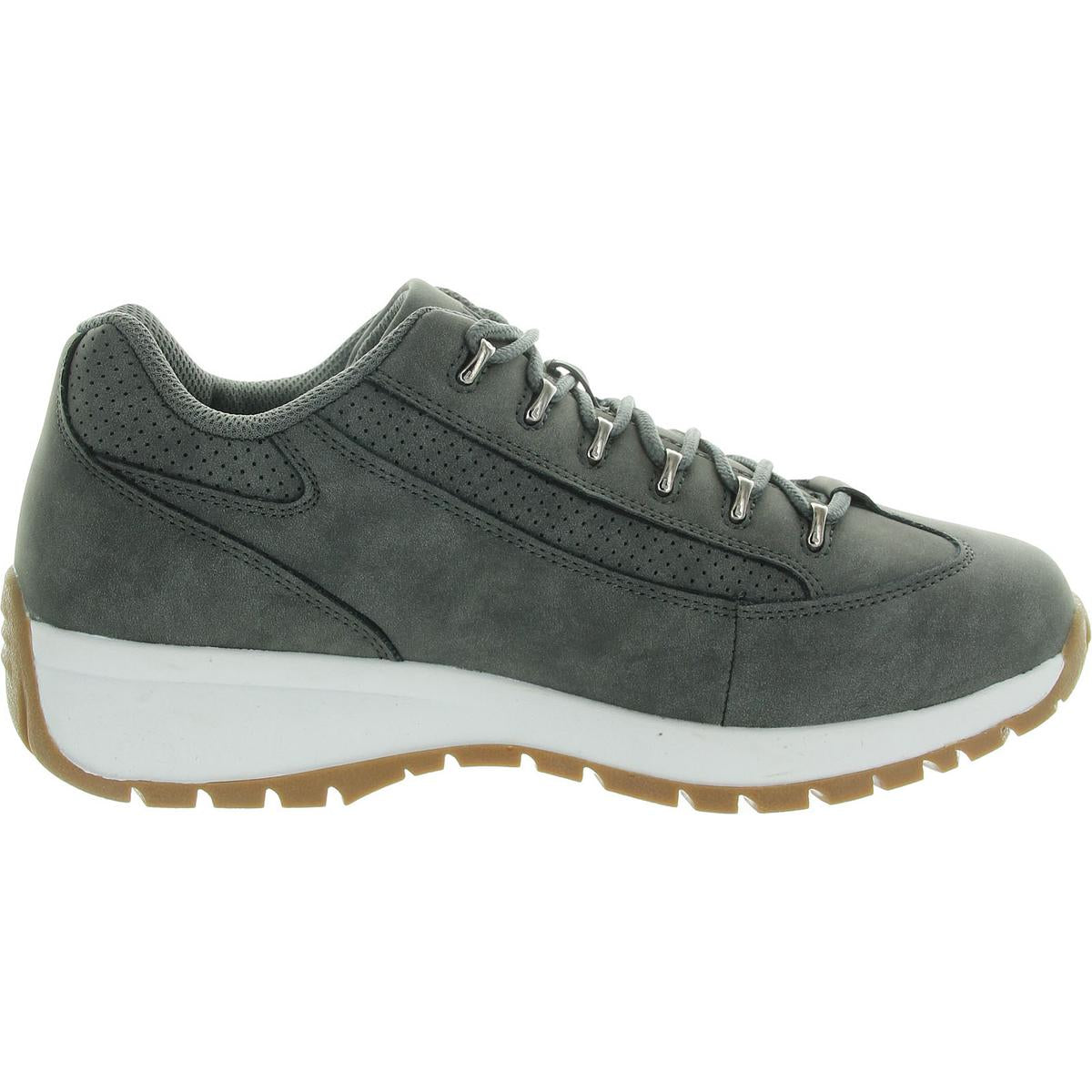 Mens Lace-Up Manmade Casual And Fashion Sneakers