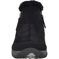 Elinot Womens Suede Slip On Ankle Boots
