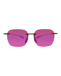 Maui Jim Unisex Square/Rectangle Tortoise Tortoise Sunrise Fashion Designer Eyewear