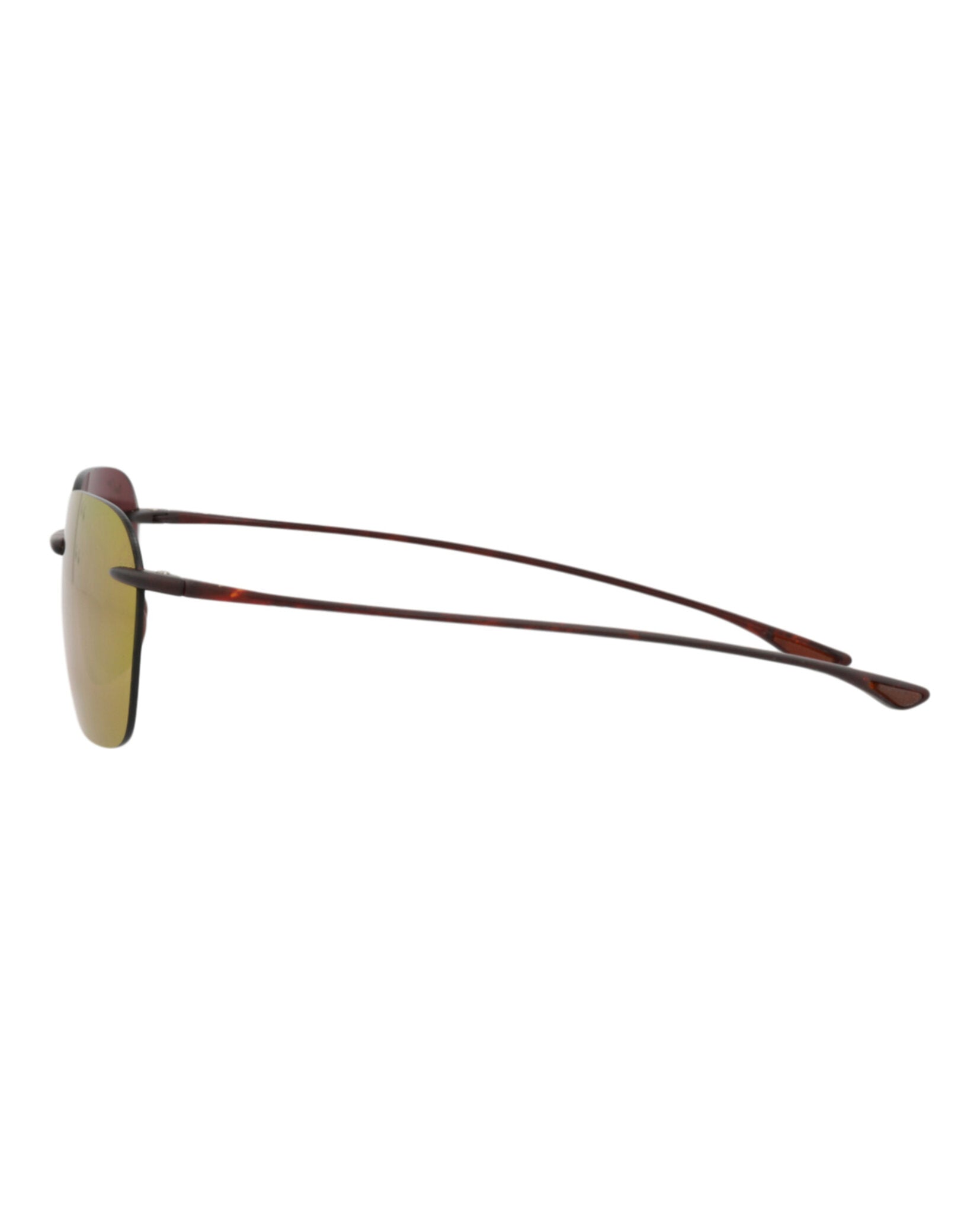 Maui Jim Unisex Square/Rectangle Tortoise Tortoise Sunrise Fashion Designer Eyewear