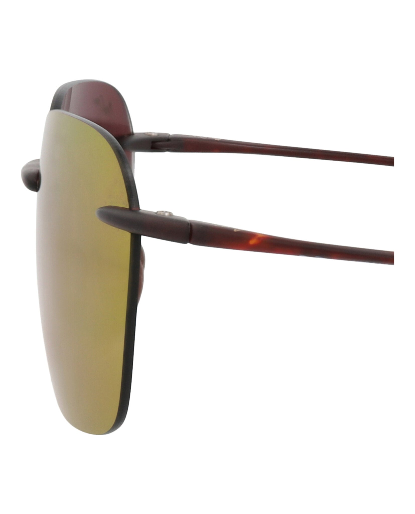 Maui Jim Unisex Square/Rectangle Tortoise Tortoise Sunrise Fashion Designer Eyewear