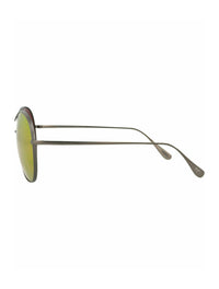 Maui Jim Womens Round/Oval Grey Grey Sunrise Fashion Designer Eyewear
