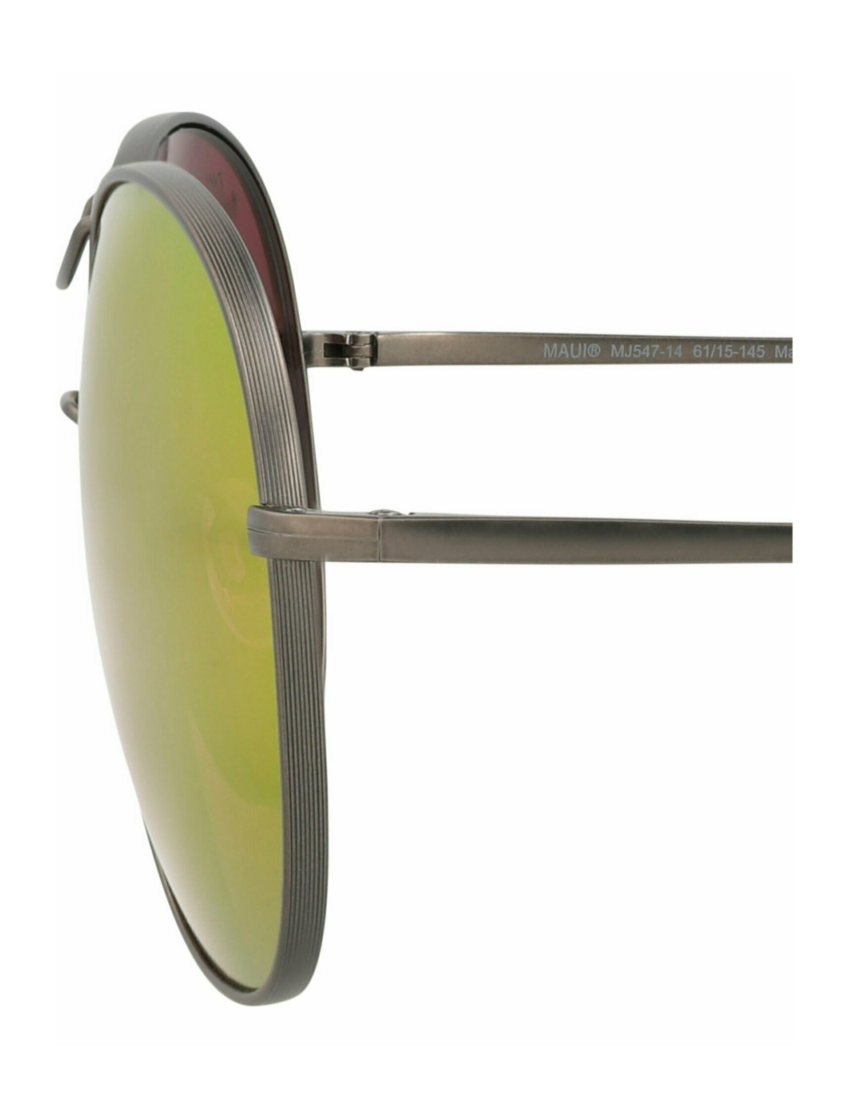 Maui Jim Womens Round/Oval Grey Grey Sunrise Fashion Designer Eyewear
