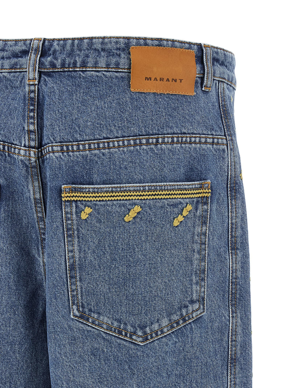 MARANT Marant Men 'Jorian' Jeans With Embroideries